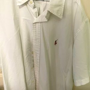 Men Ralph Lauren dress shirt short sleeve
